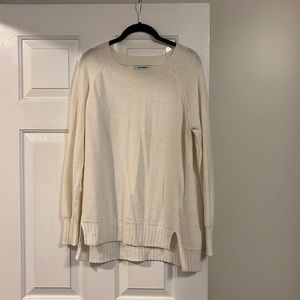 Cream Loose Knit Sweater